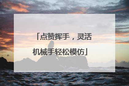 点赞挥手，灵活机械手轻松模仿
