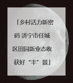 乡村活力新密码 济宁市任城区田园新业态收获好“丰”景