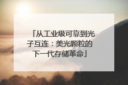 从工业级可靠到光子互连：美光颗粒的下一代存储革命
