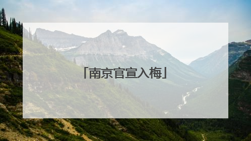 南京官宣入梅