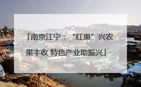南京江宁：“红果”兴农果丰收 特色产业助振兴