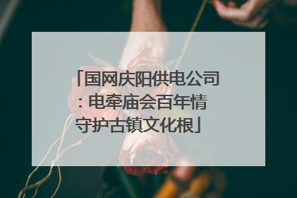 国网庆阳供电公司：电牵庙会百年情 守护古镇文化根