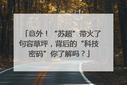意外！“苏超”带火了句容草坪，背后的“科技密码”你了解吗？