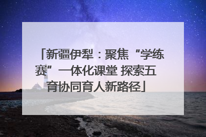 新疆伊犁：聚焦“学练赛”一体化课堂 探索五育协同育人新路径