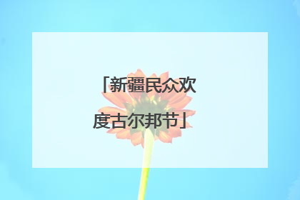 新疆民众欢度古尔邦节