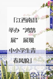 江西南昌举办“鸿鹄展” 展现中小学生青春风貌