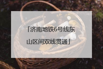 济南地铁6号线东山区间双线贯通