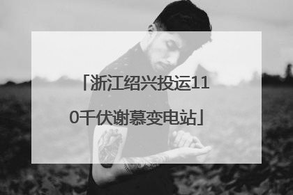 浙江绍兴投运110千伏谢慕变电站