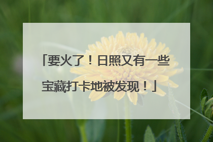 要火了！日照又有一些宝藏打卡地被发现！