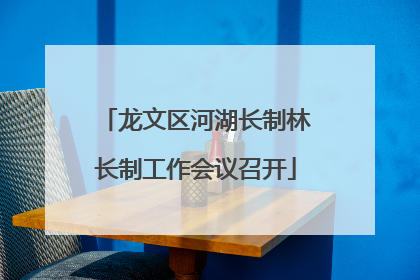 龙文区河湖长制林长制工作会议召开